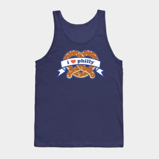 I Heart Philly Pretzel Tank Top